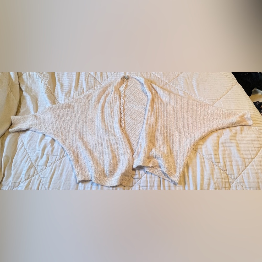 Off white slouch cardigan